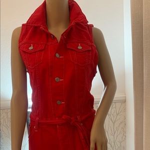 #Levi jumpsuit..#red gorgeous!!